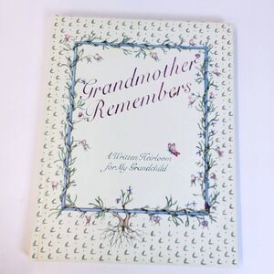 Grandmother Remembers Heirloom Journal Floral Book Stewart Tabori & Chang